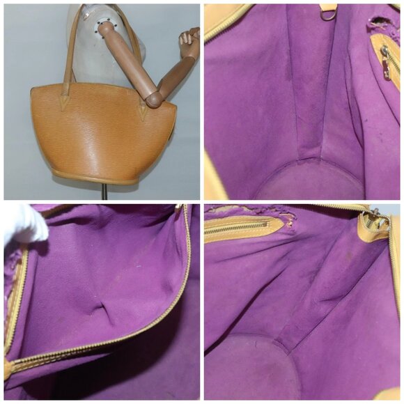 LOUIS VUITTON Epi Saint Jacques Shopping Shoulder Bag Yellow - Picture 14 of 14